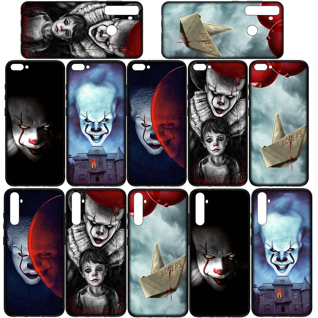 for iPhone 17 16 15 Xiaomi Poco F7 F8 X7 C85 C75 C71 M8 Redmi Note 14 13 12 11 Pro Max 14C 13C 15C A3 A4 Phone Case Stephen King's IT Pennywise Cover
