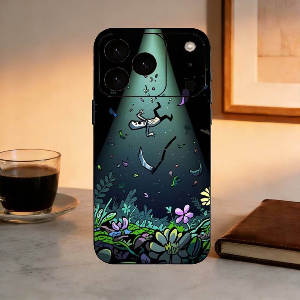 Game Grim Fandango Phone Case For iPhone 17, 16,15,14,13,12,11 Plus,Pro Max, Others Soft Black Cover