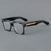 Top Quality Men Retro Square Glasses Frame Designer Acetate Optical Eyewear Reading Presbyopia Eyeglasses