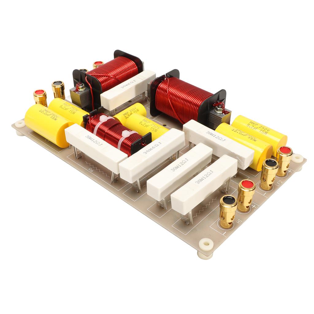 3-полосный кроссоверный фильтр Профессиональный 800 Вт ВЧ/НЧ делитель частоты для сценического динамика