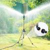 Tripod Sprinkler Stable Structure Multipurpose Simple Operation Fine Splash Telescoping Tripod Sprinkler Garden Supplies