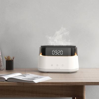 Часы с пламенем, ароматерапевтическая машина, usb, домашняя атмосфера, свет, спальня, будильник, автоматическая ароматерапевтическая машина, бесшумный увлажнитель воздуха