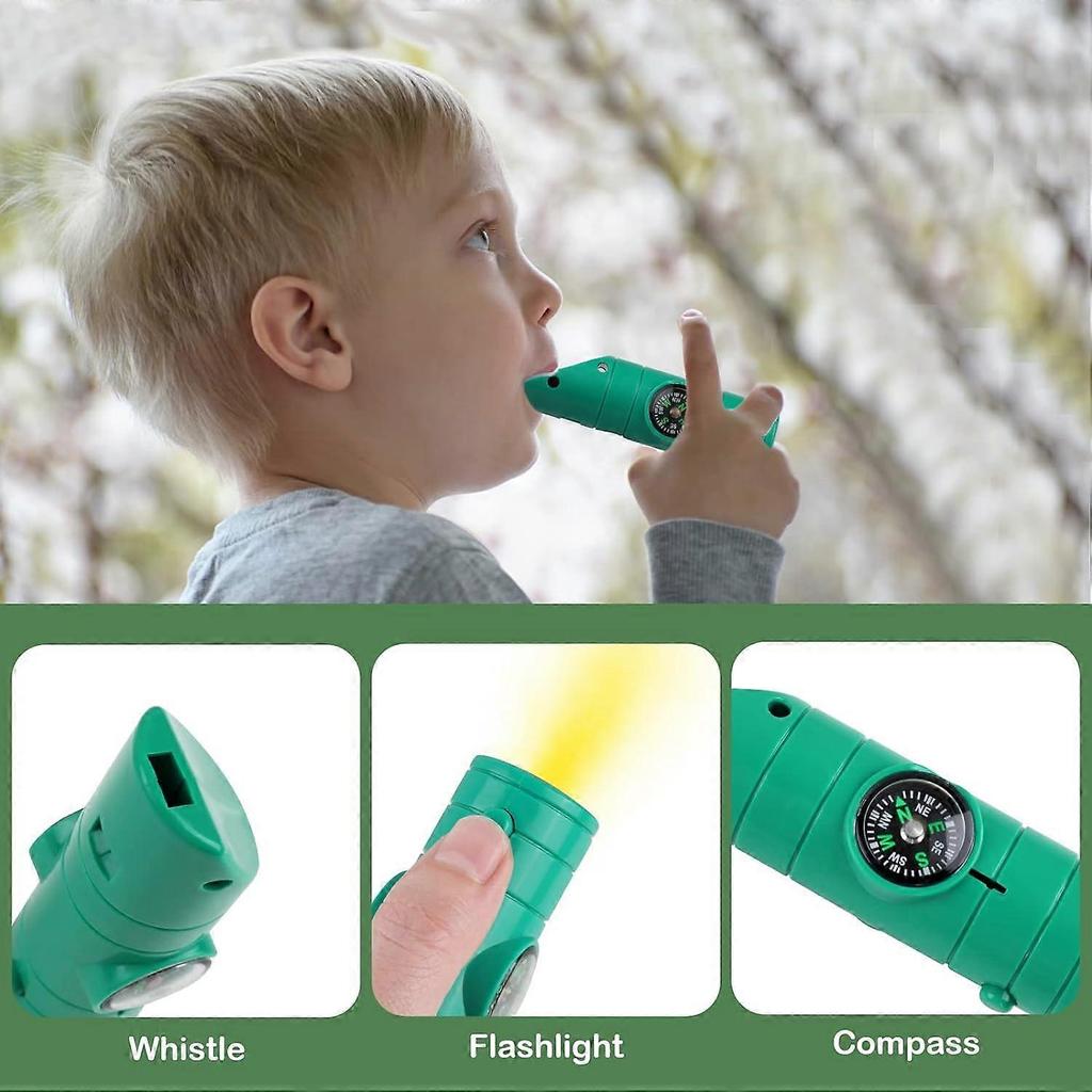 Bug Catcher Kit for Kids, Kids Outdoor Explorer Kit with Bug Collector, Whistle, Compass, Magnifying Glass, Bug Catching Kit Toy for Kids Age 3 4 5 6