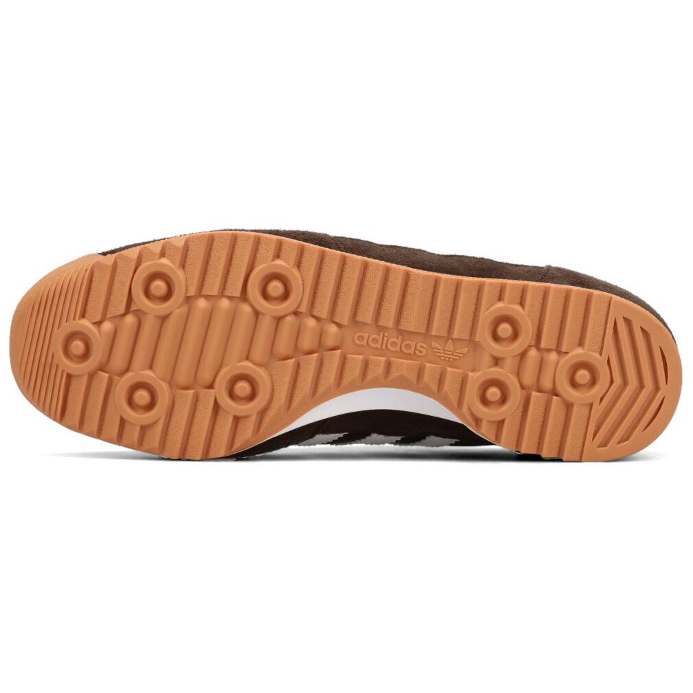 Adidas SL72 OG темно-коричневые белые резиновые женские кроссовки Cloud-White JI0188