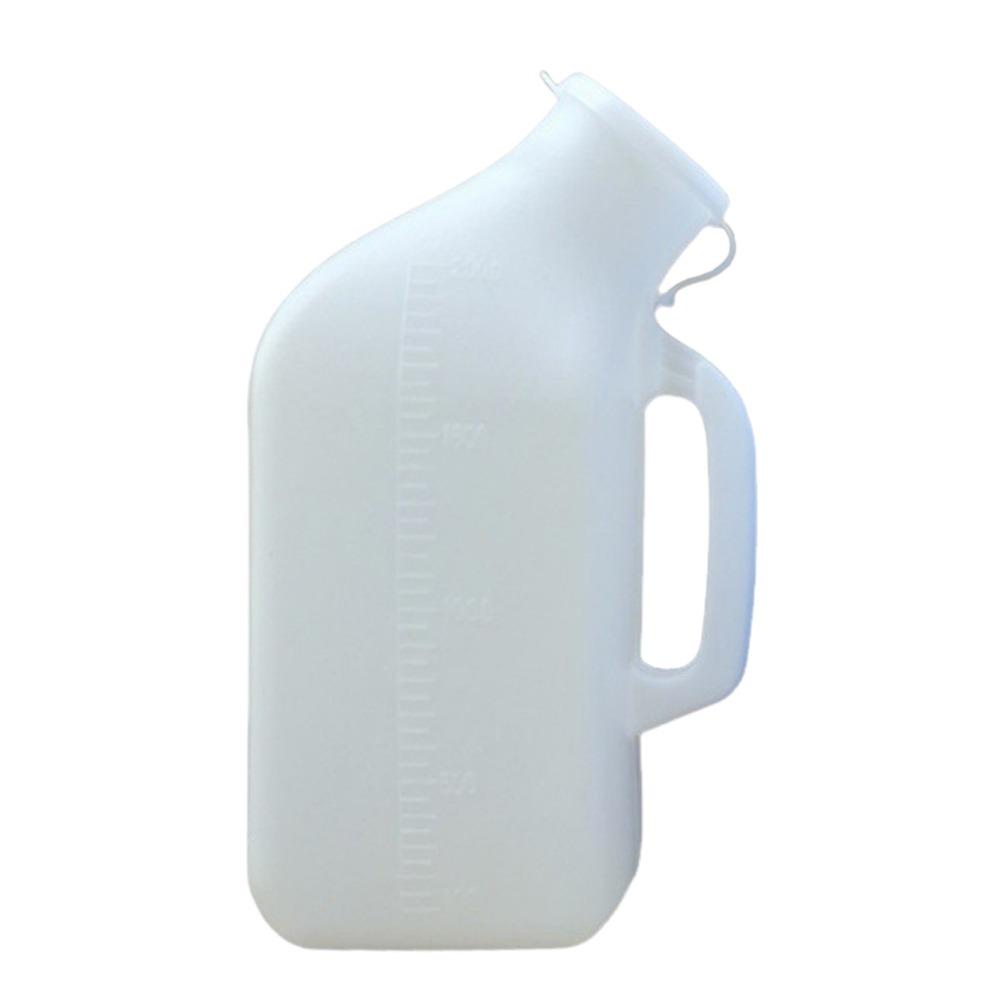 Plastic Material Large Capacity Urinal 2000ml Capacity Travel Urinal Urine Bottle For Car Use