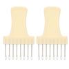 2Pcs Knitting Machine Transfer Comb 8 Needles for Brother KH260 KH230 KH270 SK151 SK155