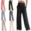 Women's Autumn Casual Loose Wide Leg Sports High Waisted Pants Are Comfortable Lightweight Trousers Women’s