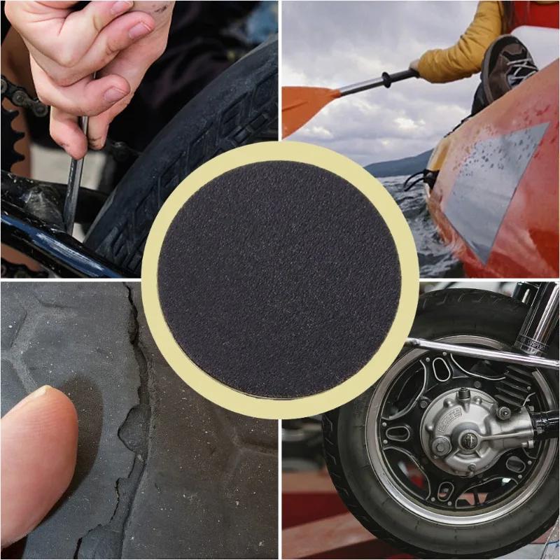 Car Tyre No Glue Patch Film Quick Dry Rubber Tire Patches Cars Motorbike Bike Tyre Repair Tool No Glue Protective Adhesive