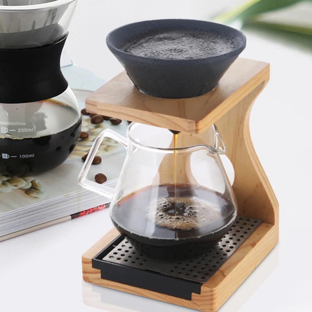 Reusable Microporous Ceramic Coffee Filter Non-Porous Tea Filter Unique Coffee Drip Cup  Gift