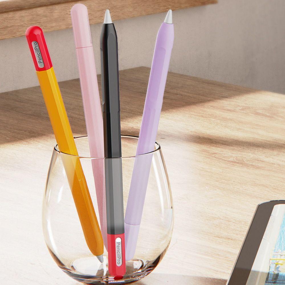 Shockproof Tablet Pencil Case Anti Slip Pencil Protective Shell for Apple Pencil Pro