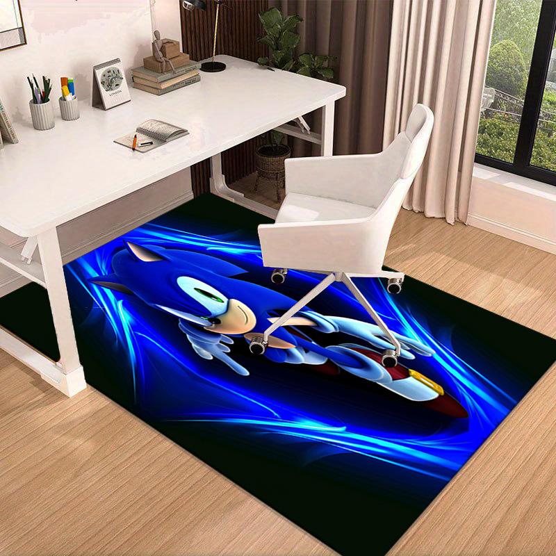 hedgehog Speed Adventure Carpet, Chair Rug,Rug for Office Bedroom living rooms, Doormat decor Fan Gift Christmas Gift