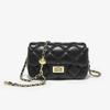Niche Rimped Chain Shoulder Bag Bag Women's New High-end Fashion Versatile Trend Hand Bag Crossbody Bag Small Square Bag