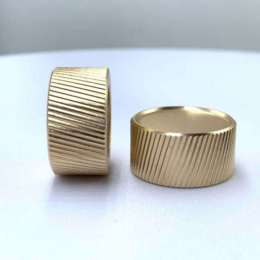 6mm Universal Aluminum Alloy Knob for Audio Amplifier Potentiometer, 25x13mm