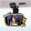 Cartoon Car Children Watching Rearview Mirror Baby Baby Car Mirror Reverse Mount Car Rearview Mirror
