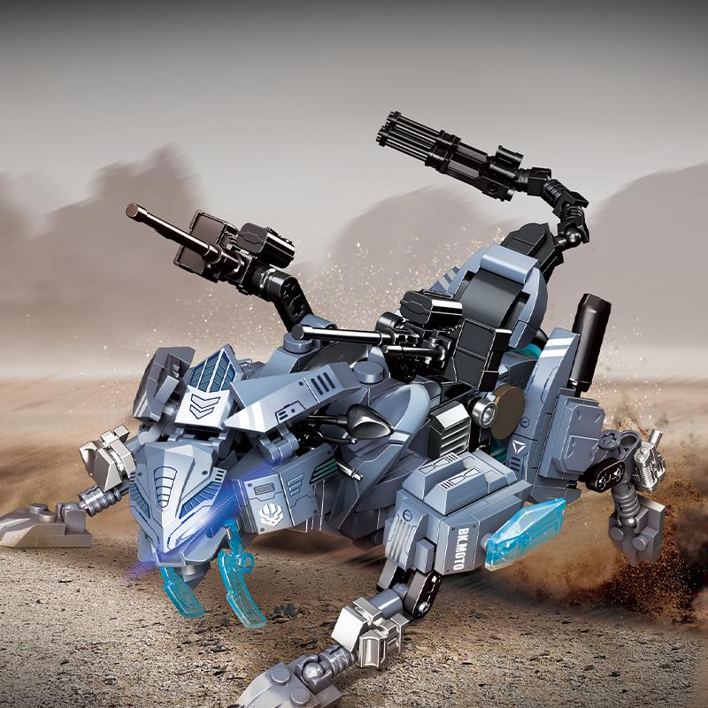 SEMBO BLOCK Animal Mechanica Series Building Block s MOC Animal-shaped Vehicle Transforming Mecha Blocks Kids Toys Boys Gifts