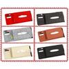Fashion Car Styling Case Sun Visor Type Wool Felt Hanging Tissue Box Car Napkin Holder Card Storage