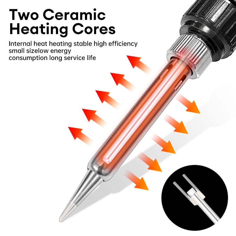 AC110V 220V 80W Внутренний светодиодный цифровой дисплей Паяльник Регулируемая температура Паяльник Сварочные и ремонтные инструменты 908S