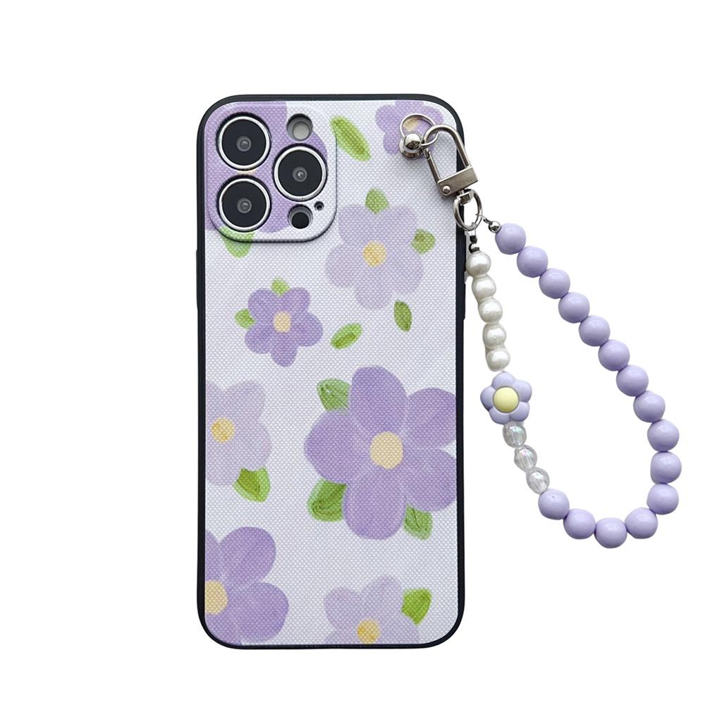 Совместимый Цветочный Браслет Ювелирная Цепочка Чехол для Телефона для itel A05S A70 A16 A33 A60