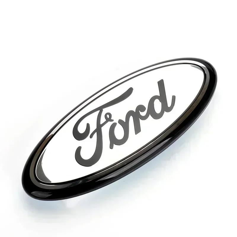 7/9 Inch ABS Car Body Front Rear Logo Emblem Stickers For Ford Edge Mondeo Kuga Ecosport Fiesta Focus Escape Ranger Fusion FKZLV1