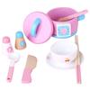 Pretend Play Utensil Accessories Cutlery Role Play Toys Set Girls for Children Cocina De Juguete Toy