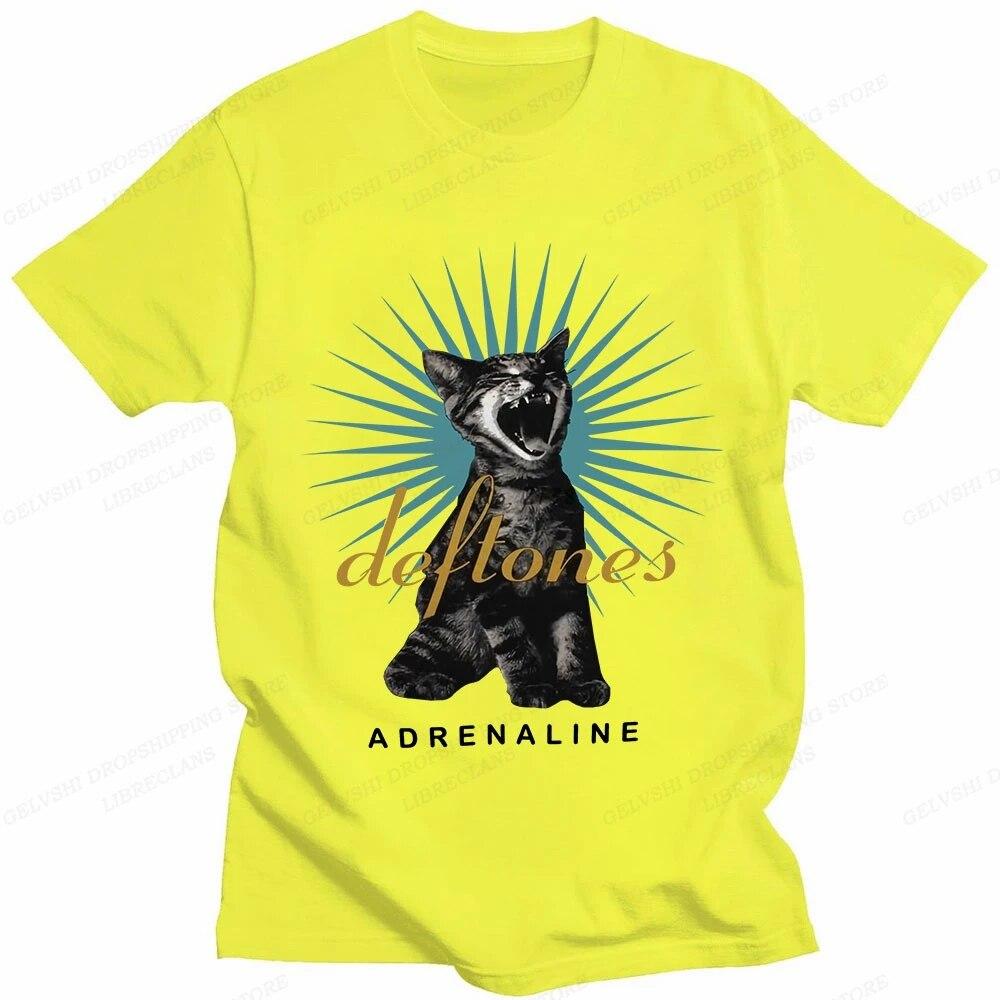Rock Band Deftones T Shirt Unisex Women Fashion T-shirts Cotton Tshirt Kids Hip Hop Tops Tees Boy Tees Y2k Clothes Casual Tshirt