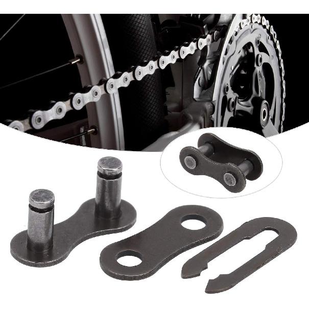 Chain Master Link, 10 Set Heavy Duty Steel 410 Chain Master Link, Lightweight Easy to Install Chain Connector Link Motorcycle ATV Dirt Accessory 410