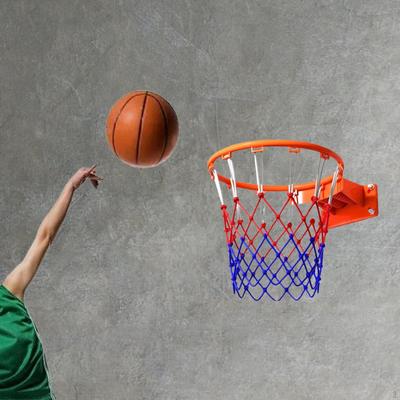 Рама баскетбольного кольца, простая в установке, с сеткой для игры