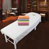 1 шт., простыня для салона красоты, спа, косметическое полиэстеровое волокно с отверстием 120 см x 190 см, массажная простыня