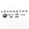 Набор наклеек с логотипом автомобиля Leapmotor C10/C11: Черные наклейки на переднюю, заднюю и модифицированную крышку багажника