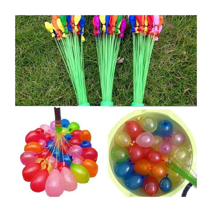 3 bouquets de 37 Bombes à eau remplissage 2 secondes