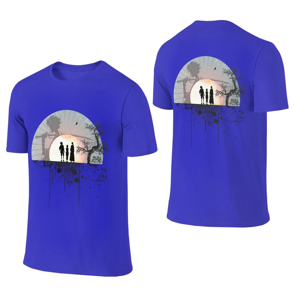 Samurai Splatter Japanese Fresh Reversible Tshirt Casual Vibe Print Does Not Fade Shirt