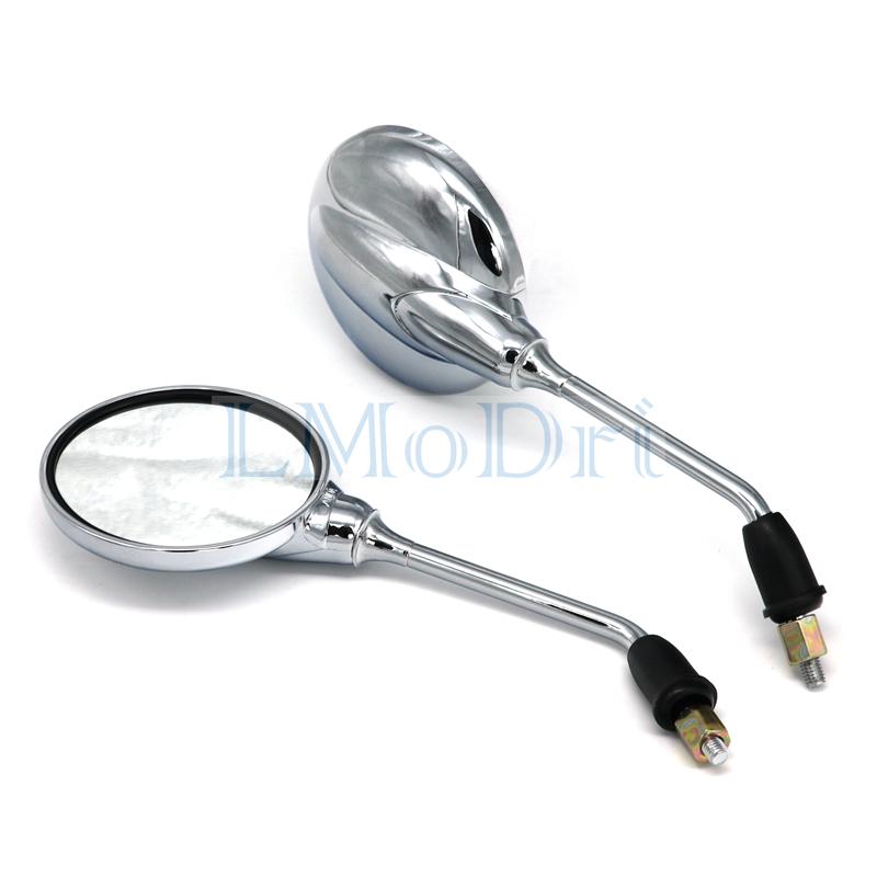 Зеркало для мотоцикла, скутера, задние боковые зеркала, зеркало заднего вида с электрическим велосипедом