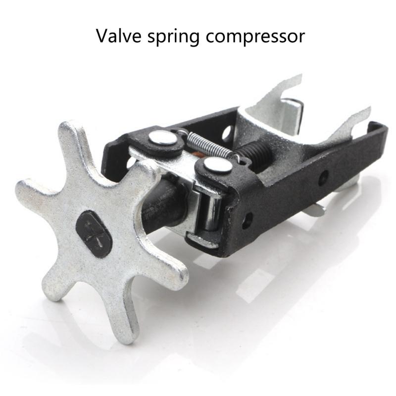 Сверхпрочный автомобильный инструмент для сжатия пружин клапанов Сильная прочность Снятие пружин клапанов Простой в использовании для ремонта двигателя