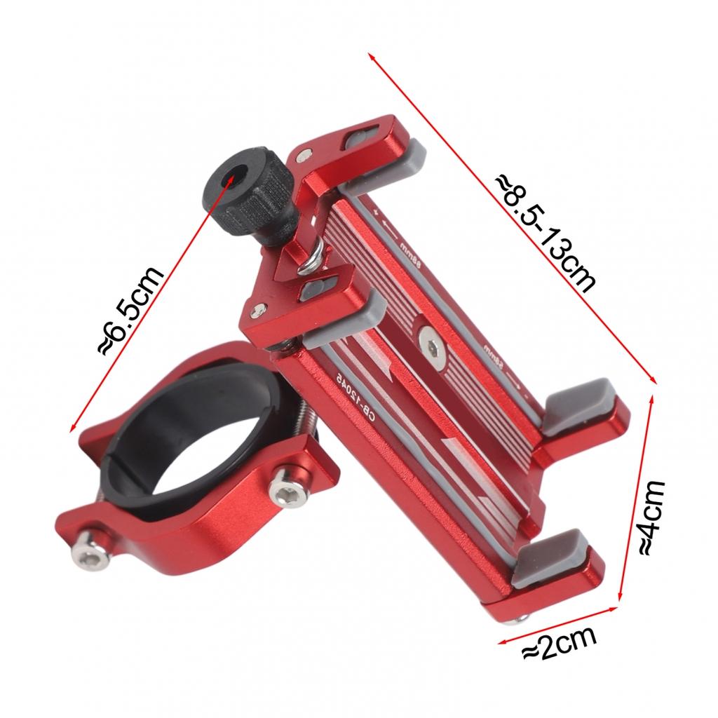 Adjustable Size Compatibility 360° Rotation Bicycle Holder Bike Phone Mount