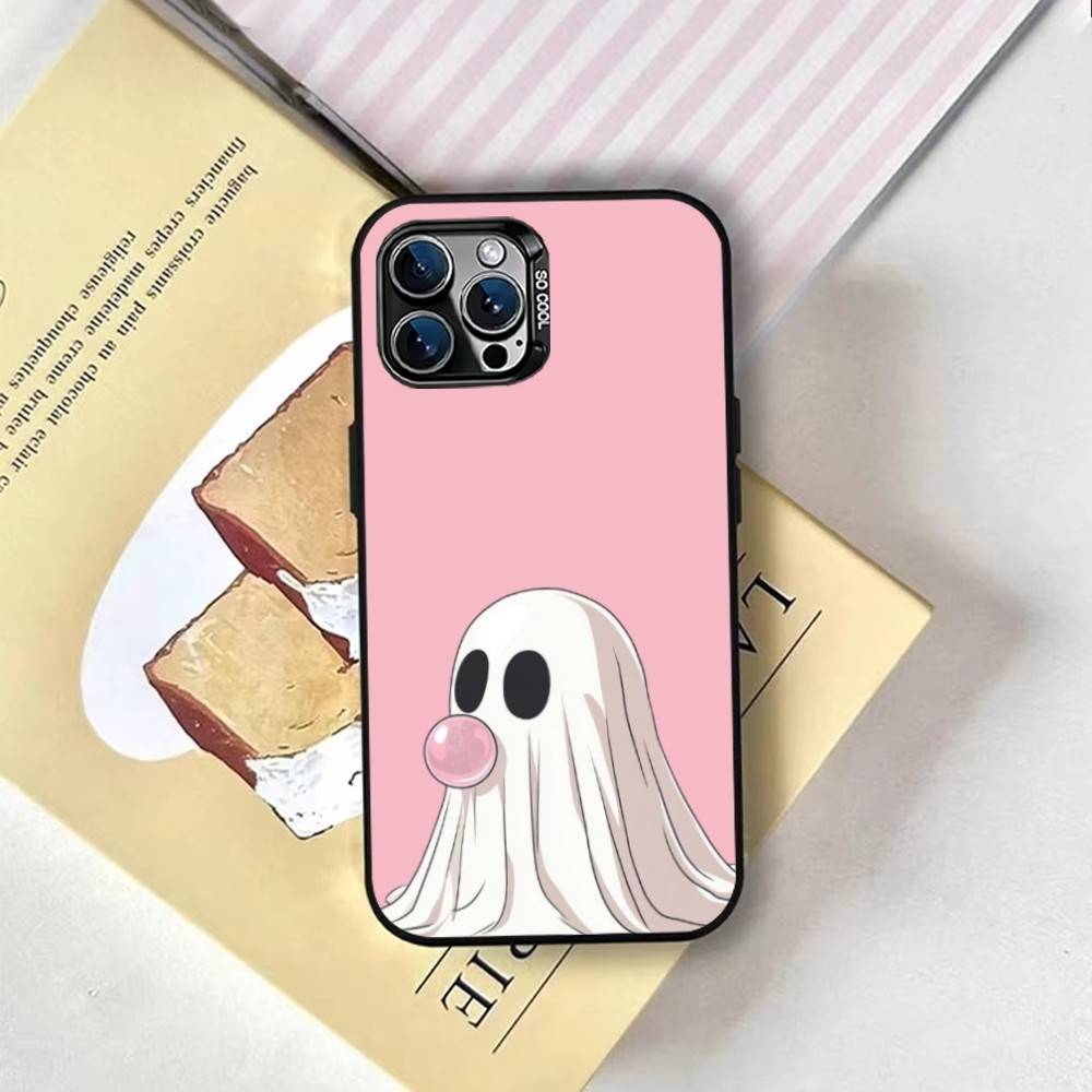 Stardust Ghost Phone Case For iPhone 17,16,15,14,13,12,11 Plus,Pro Max,XS,Colorful Silver Phone case Funda Cover