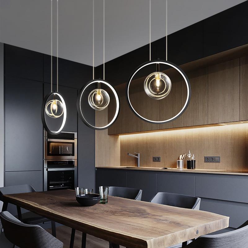 Modern Nordic Bubble Pendant Light for Bar, Restaurant, Coffee Shop, Staircase, or Bedroom
