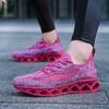 Fashion Women Running Shoes Breathable Knitted Men's Training Sports Shoes Lightweight Outdoor Casual Sneakers for Jogging Traveling