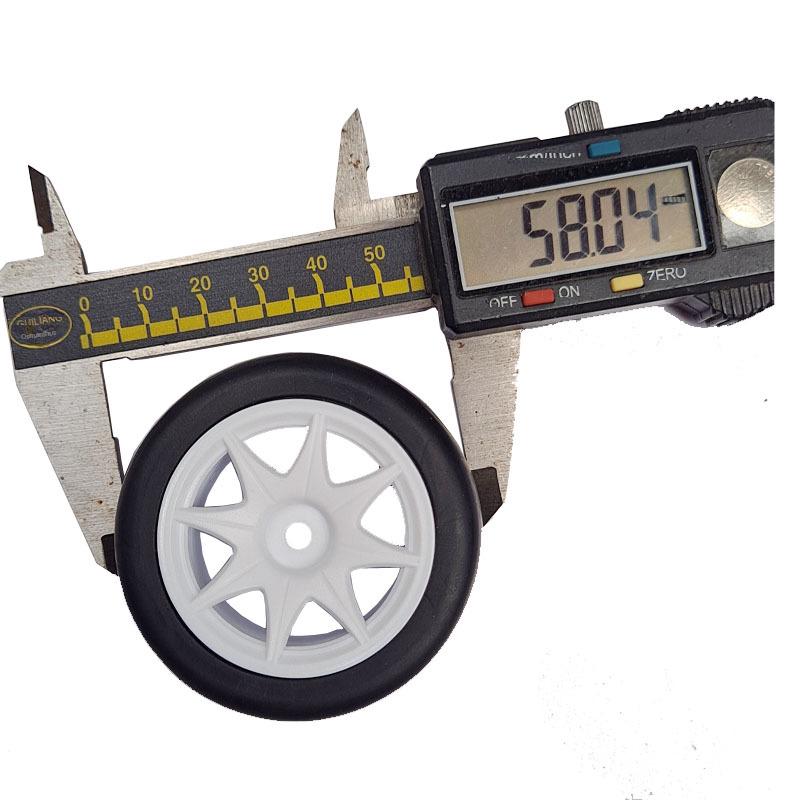 [DgLiLo] M Tire RC Model Car Tire, Compatible with Sakura M4/M5, Tamiya, MST, TCR