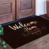 1 шт. Коврик для двери «Добро пожаловать домой» с таксой, Кухонный коврик, Нескользящий, Поп-арт, Коврик для гостиной, Коврик для ванной, Ковер для дома, Декор для раковины, Прачечной