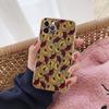 Чехол для телефона из африканской вощеной ткани для iPhone 14 13 12 Mini 11 Pro XS Max X XR SE 6 7 8 Plus Мягкий силиконовый чехол