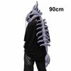 Warm Tone Colors Dragon Headpiece Exoskeleton Spine Tail Animal Head Cover  Halloween