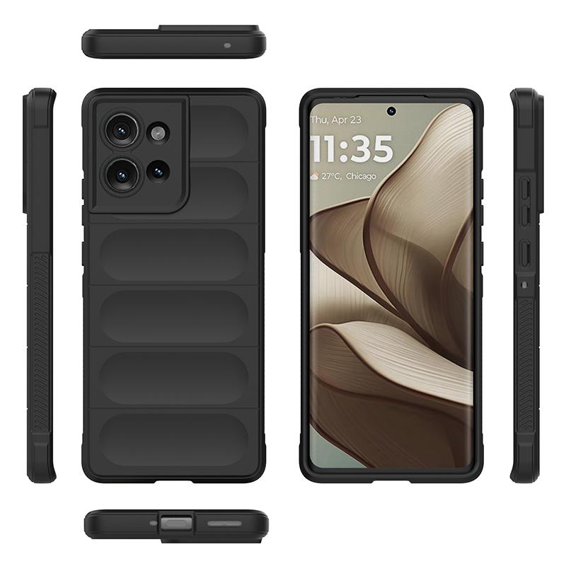 Для Motorola Moto Edge50 Edge 50 Pro 5G Задняя крышка Чехол для телефона Мягкий жидкий силикон Противоударный Защитный Funda Coque Чехол