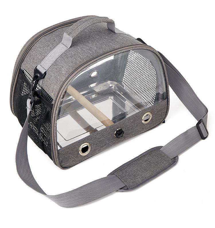 Портативная дорожная сумка из ткани Оксфорд для мелких домашних животных — идеально подходит для попугаев, голубей и нектарниц