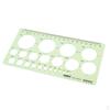 2mm To 40mm CIRCLES TEMPLATE DRAWING STENCIL GOVERNING 20CM
