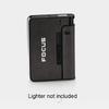 Portable Automatic Cigarette Case Metal Cigarette Holder Box for 10pcs King Size Cigarette Lighter Not Included Gift for Men Dad