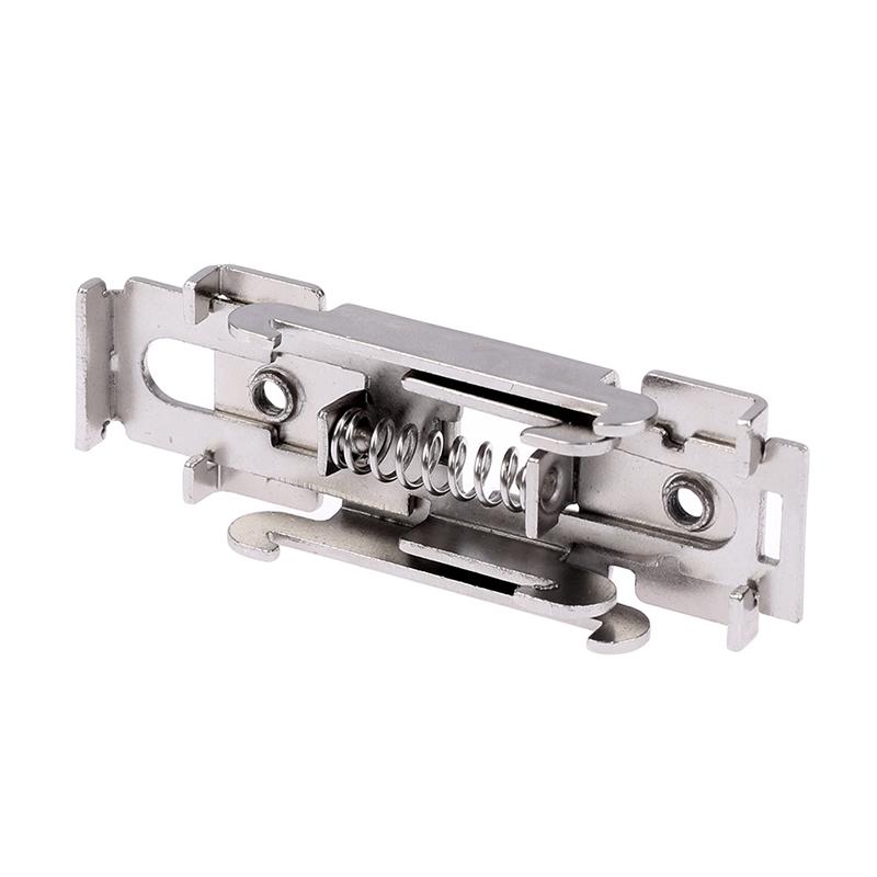 2/1PCS DIN Rail Fixed Solid State Relay Clip Clamp Single Phase SSR 35MM