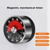 Mechanical Countdown Timer Stainless Steel Kitchen Machinery Timer 60 Minute Magnetic Alarm Reminder for Student Learning