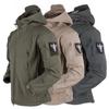 Men Soft Shell V4 Tactical Military Jacket Waterproof Softshell Jackets Army Hoody Jacket