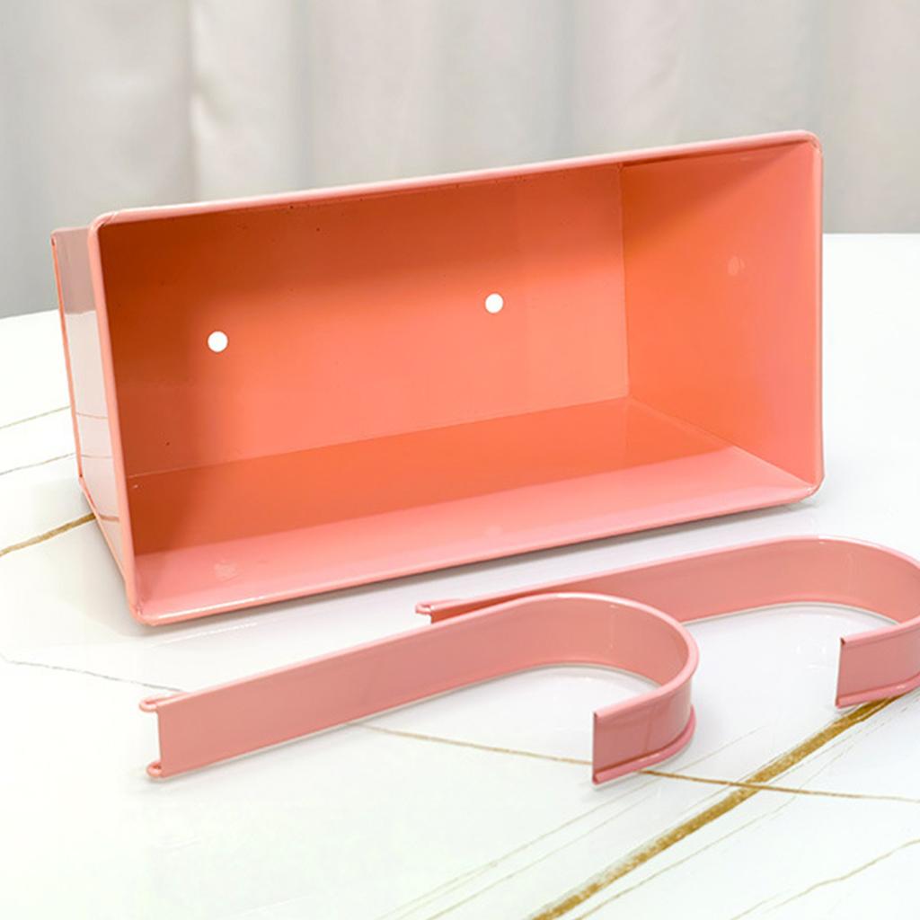 Уличные растения Кашпо Черные металлические железные подвесные цветочные горшки Террасы Перила Забор Ведра Современные Бохо Настенные Оконные Ящики Подставки для растений Крючки Крыльцо