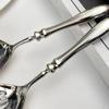 French Stainless Steel Spoons Shell Shape Soup Spoon Creative Dessert Spoons  Restaurant